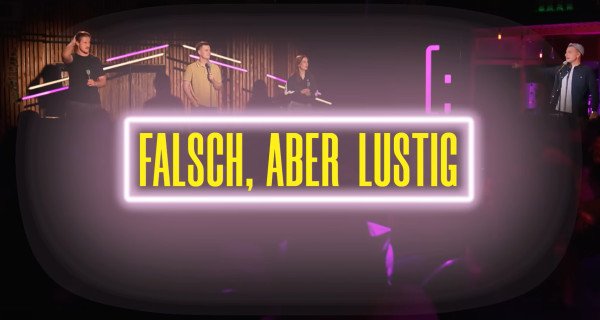 falsch, aber lustig – Bild: rbb Fritz/Screenshot
