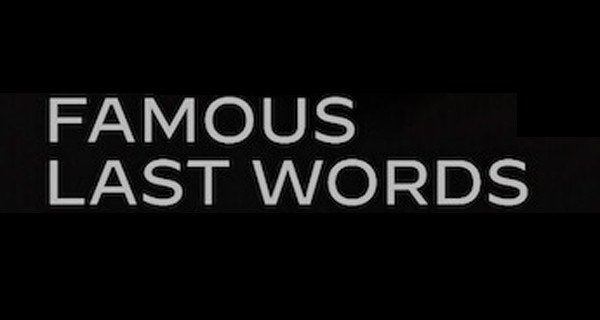 Famous Last Words – Bild: Netflix Famous Last Words – Bild: Netflix