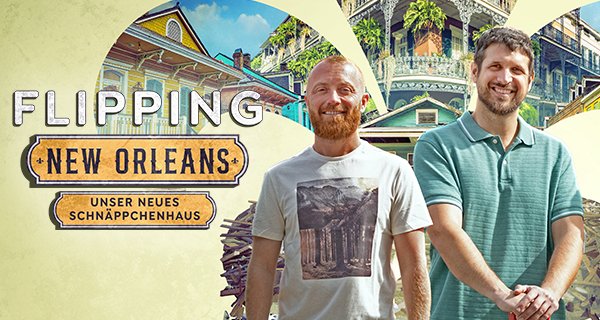 Flipping New Orleans – Unser neues Schnäppchenhaus – Bild: Warner Bros. Discovery, Inc. Flipping New Orleans – Unser neues Schnäppchenhaus – Bild: Warner Bros. Discovery, Inc.