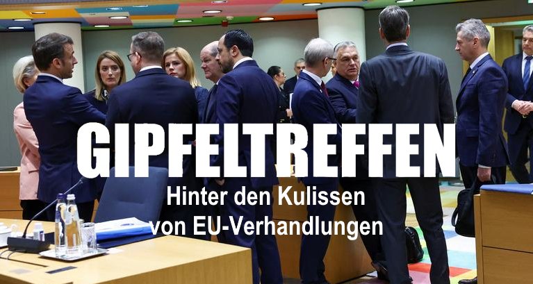 Gipfeltreffen – Hinter den Kulissen von EU-Verhandlungen – Bild: ZDF Gipfeltreffen – Hinter den Kulissen von EU-Verhandlungen – Bild: ZDF