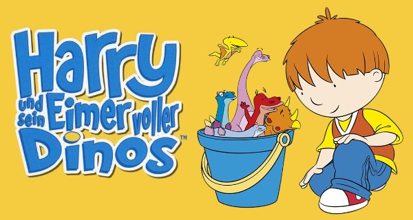 Harry und sein Eimer voller Dinos – Bild: Teletoon / Koch Media Harry und sein Eimer voller Dinos – Bild: Teletoon / Koch Media