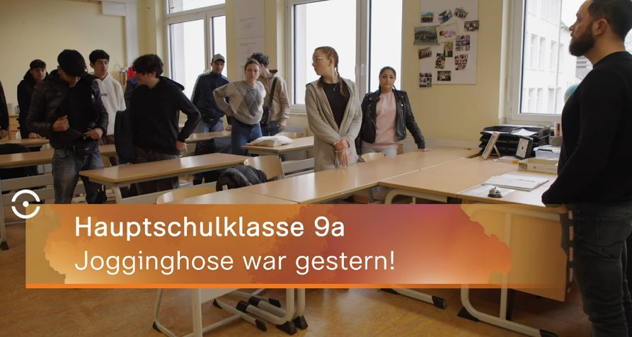 Hauptschulklasse 9a – Bild: ZDF (Screenshot) Hauptschulklasse 9a – Bild: ZDF (Screenshot)