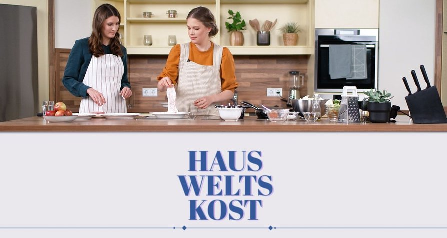 Hausweltskost mit Theresa – Bild: Puls 4/Joyn Hausweltskost mit Theresa – Bild: Puls 4/Joyn
