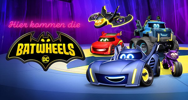 Hier kommen die Batwheels – Bild: HBO Max Hier kommen die Batwheels – Bild: HBO Max
