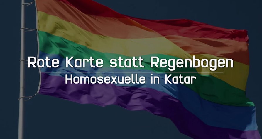 Homosexualität in Katar – Rote Karte statt Regenbogen – Bild: RTL / Screenshot Homosexualität in Katar – Rote Karte statt Regenbogen – Bild: RTL / Screenshot