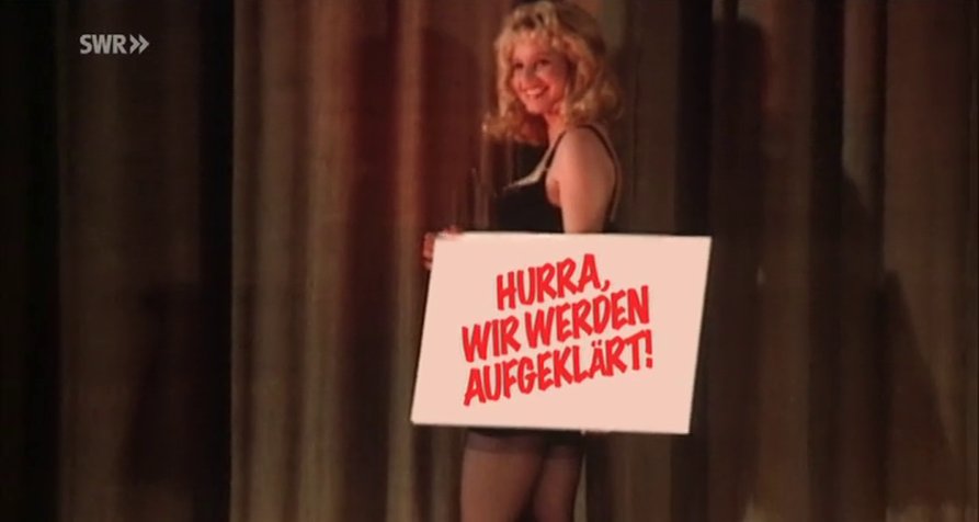 Hurra, wir werden aufgeklärt! – Bild: SWR/Nova Entertainment GmbH/Screenshot