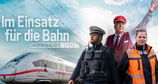 Im Einsatz für die Bahn