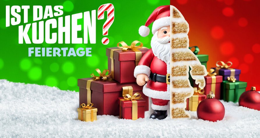 Ist das Kuchen? Feiertage – Bild: Netflix Ist das Kuchen? Feiertage – Bild: Netflix