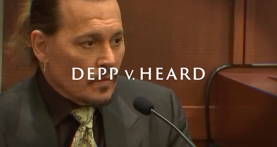 Johnny Depp gegen Amber Heard – Bild: Netflix/Screenshot