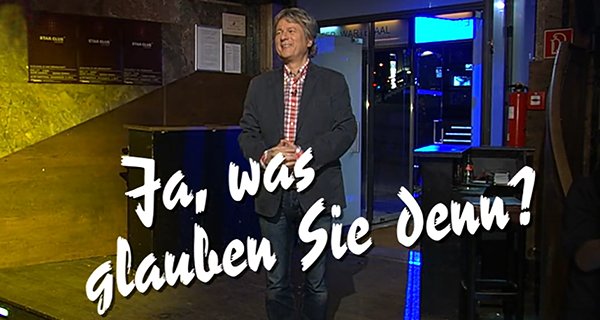 Jürgen Becker Solo – „Ja, was glauben Sie denn?“ – Bild: WDR Jürgen Becker Solo – „Ja, was glauben Sie denn?“ – Bild: WDR