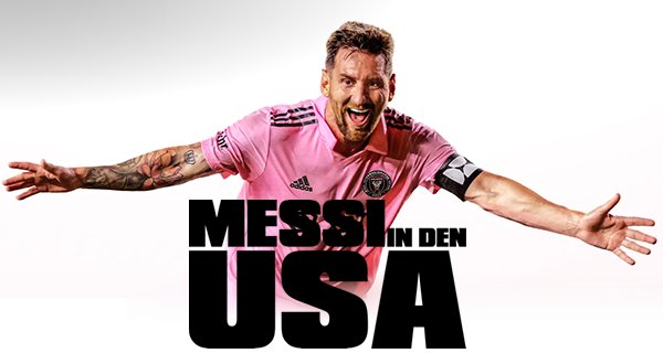 Messi in den USA – Bild: Apple TV+ Messi in den USA – Bild: Apple TV+