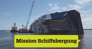 Mission Schiffsbergung