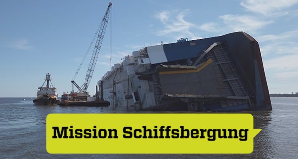 Mission Schiffsbergung – Bild: ZDF/Renowned Films Limited and Weather Salvage (Saloon) Productions Inc.. Mission Schiffsbergung – Bild: ZDF/Renowned Films Limited and Weather Salvage (Saloon) Productions Inc..