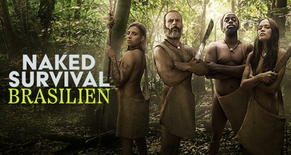 Naked Survival Brasilien – Bild: Warner Bros. Discovery Naked Survival Brasilien – Bild: Warner Bros. Discovery