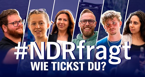 #NDRfragt: Wie tickst du? – Bild: NDR #NDRfragt: Wie tickst du? – Bild: NDR
