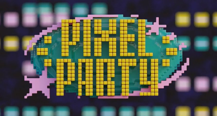 Pixelparty – Bild: ARD Kultur Pixelparty – Bild: ARD Kultur