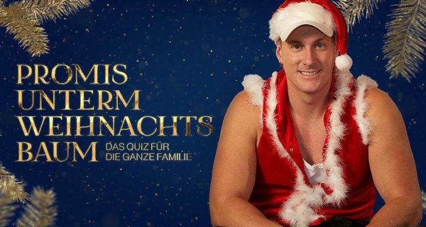 Promis unterm Weihnachtsbaum – Bild: RTL Promis unterm Weihnachtsbaum – Bild: RTL