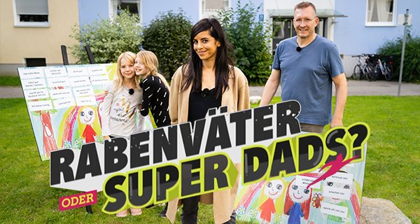 Rabenväter oder Super Dads? – Bild: ZDF/Arvid Uhlig (BVK) Rabenväter oder Super Dads? – Bild: ZDF/Arvid Uhlig (BVK)