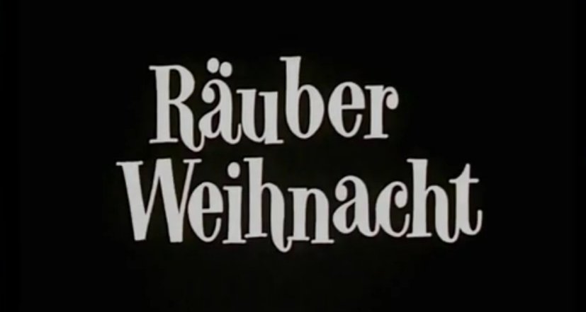 Räuberweihnacht – Bild: WDR Räuberweihnacht – Bild: WDR