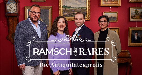 Ramsch oder Rares – Die Antiquitätenprofis – Bild: Sat.1 Gold Ramsch oder Rares – Die Antiquitätenprofis – Bild: Sat.1 Gold