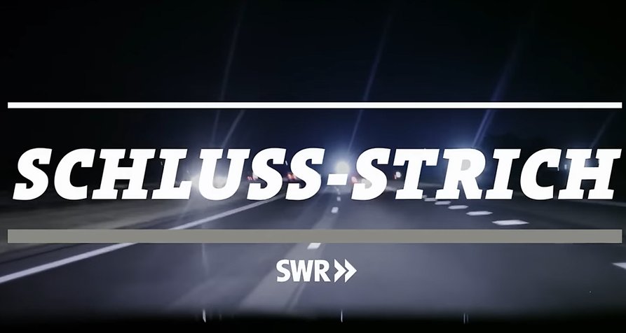 Schluss-Strich! – Bild: SWR Schluss-Strich! – Bild: SWR