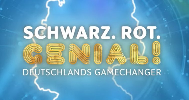 Schwarz. Rot. Genial! – Deutschlands Gamechanger. – Bild: Telekom Schwarz. Rot. Genial! – Deutschlands Gamechanger. – Bild: Telekom