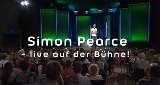 Simon Pearce – Live auf der Bühne!