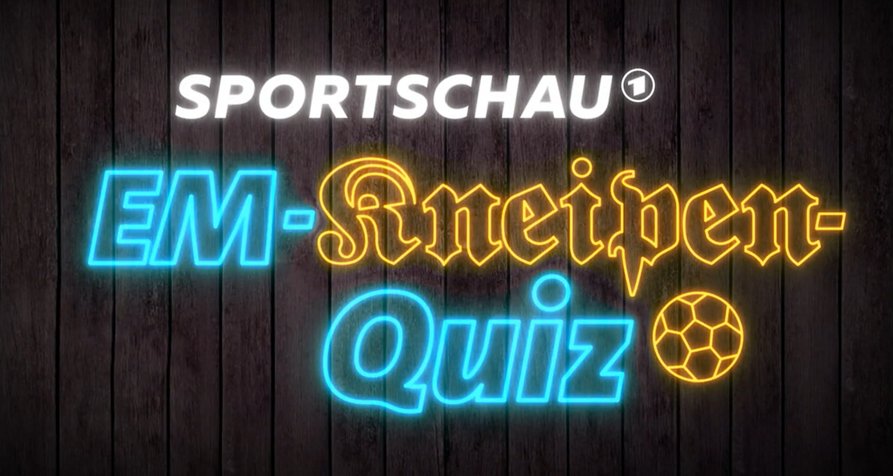 Sportschau EM-Kneipenquiz – Bild: ARD/Screenshot
