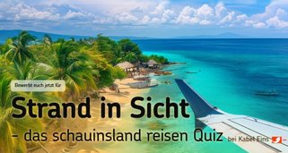 Strand in Sicht – das schauinsland reisen Quiz
