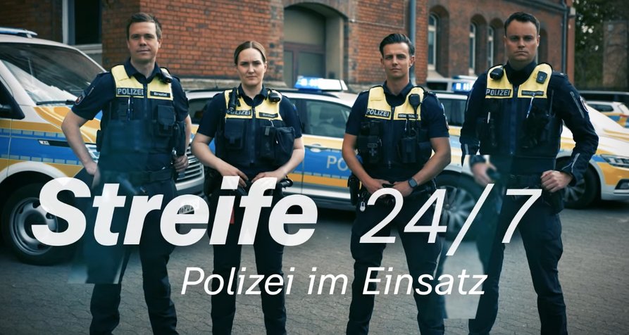 Streife 24/​7 – Polizei im Einsatz – Bild: ZDF