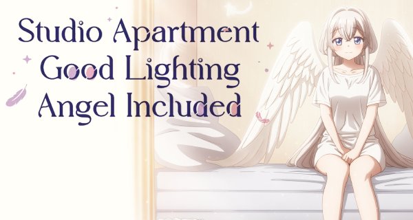 Studio Apartment, Good Lighting, Angel Included – Bild: Okuruto Noboru / Crunchyroll Studio Apartment, Good Lighting, Angel Included – Bild: Okuruto Noboru / Crunchyroll