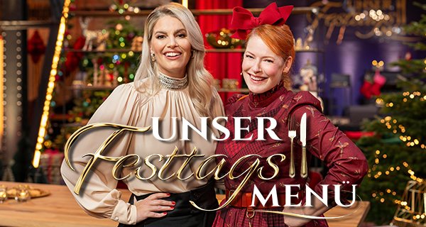 Unser Festtagsmenü – Bild: Sat.1/Markus Hertrich Unser Festtagsmenü – Bild: Sat.1/Markus Hertrich