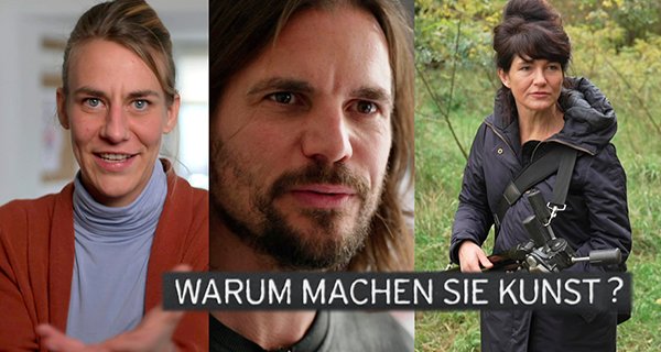 Warum machen Sie Kunst? – Bild: rbb Warum machen Sie Kunst? – Bild: rbb
