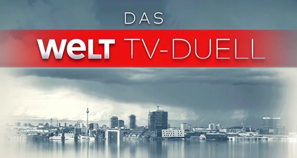 Das WELT TV-Duell – Bild: WELT