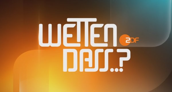 Wetten, dass..? – Bild: ZDF