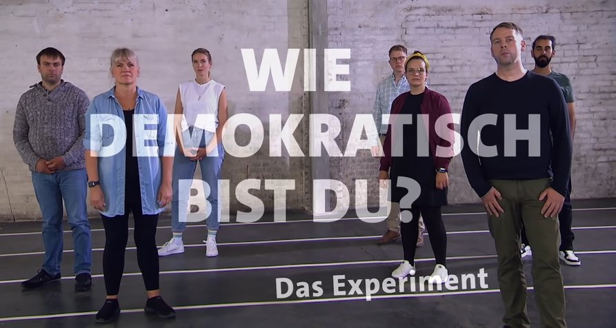 Wie … bist Du? – Das Experiment – Bild: tagesschau/Screenshot Wie … bist Du? – Das Experiment – Bild: tagesschau/Screenshot