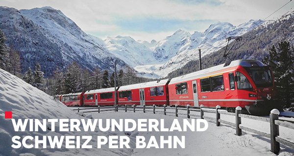 Winterwunderland Schweiz per Bahn – Bild: ZDF/SRF/RhB Winterwunderland Schweiz per Bahn – Bild: ZDF/SRF/RhB