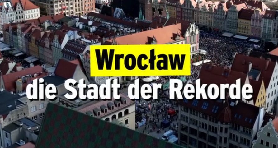 Wrocław – die Stadt der Rekorde – Bild: rbb/Screenshot Wrocław – die Stadt der Rekorde – Bild: rbb/Screenshot