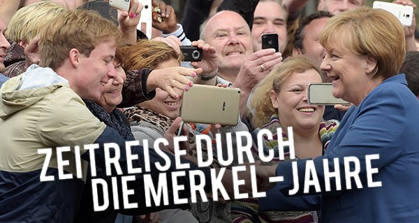 Zeitreise durch die Merkel-Jahre – Bild: ZDF/picture alliance/dpa/Federico Gambarini