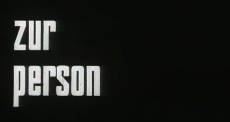 Zur Person – Bild: ZDF Zur Person – Bild: ZDF