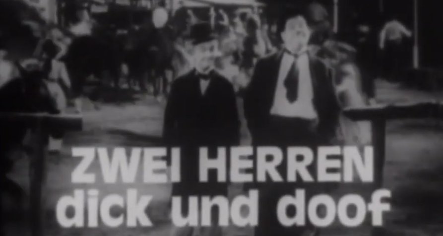 Zwei Herren dick und doof – Bild: ZDF