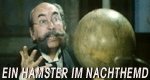 Ein Hamster im Nachthemd