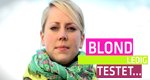 Blond, ledig testet … – Bild: ZDF