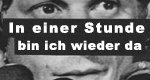 In einer Stunde bin ich wieder da In einer Stunde bin ich wieder da